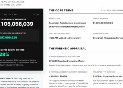 Market Convergence Re-index: The $1 Billion Infrastructure Mandate