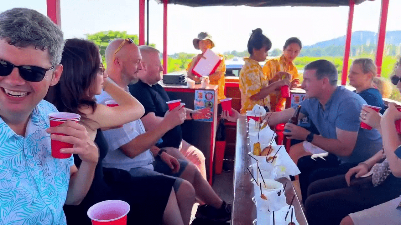 Floating Village, Lotus Farm Sunset CruiseTour